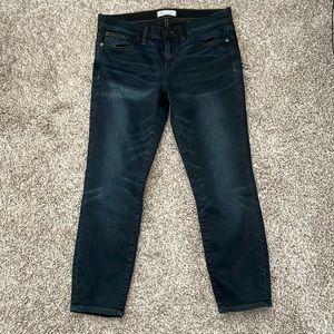 FINAL SALE Madewell Skinny Skinny Dark Wash Jeans